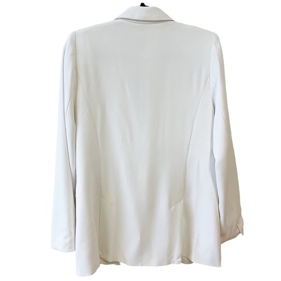 House of Harlow 1960 White Oversized Blazer Gold Buttons - Picture 3 of 12